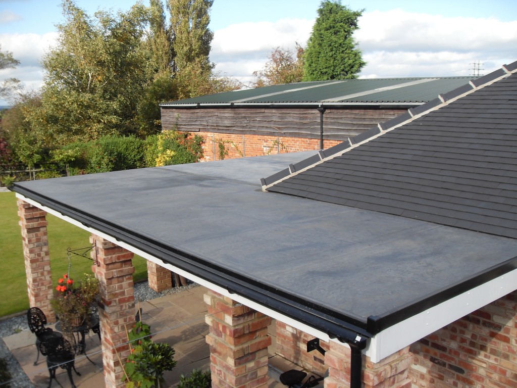 How Do Flat Roofs Drain Rainwater Britelite